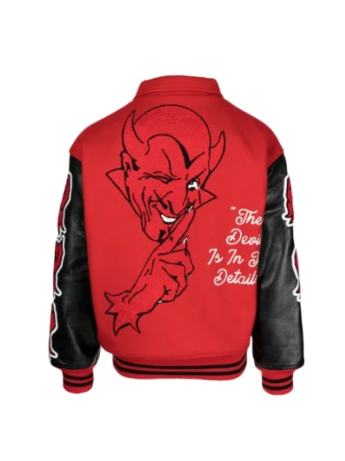 Saint Michael Varsity Jacket | Devil Jacket