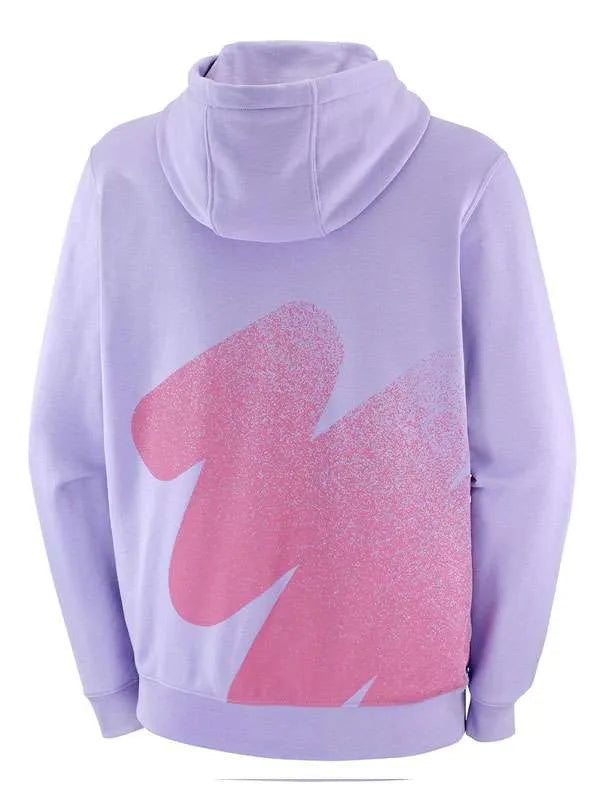 Milano Cortina 2026 Olympics Salomon Purple Hoodie
