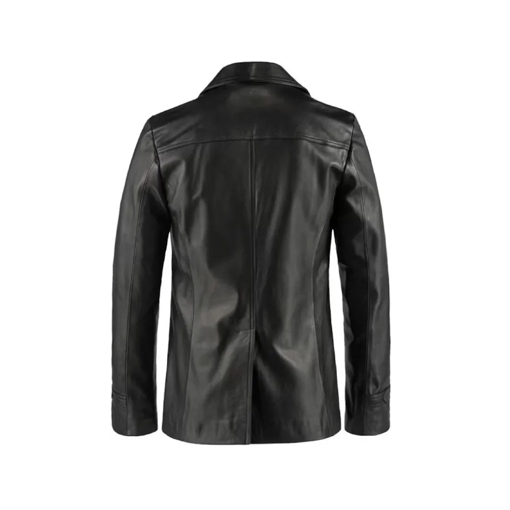 Sam Tyler Leather Jacket – Brown 1970s Detective Style