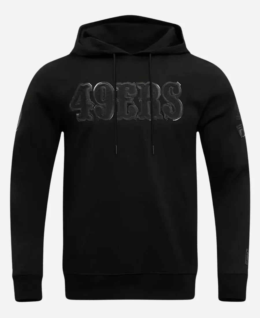 San Francisco 49ers Black Pullover Hoodie