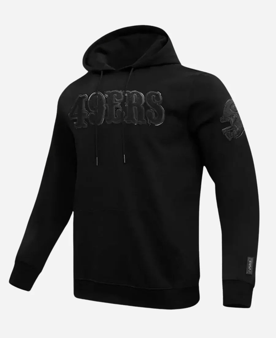 San Francisco 49ers Black Pullover Hoodie
