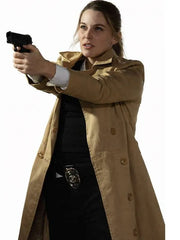 Sára Gellért Short Fuse 2026 Brown Coat
