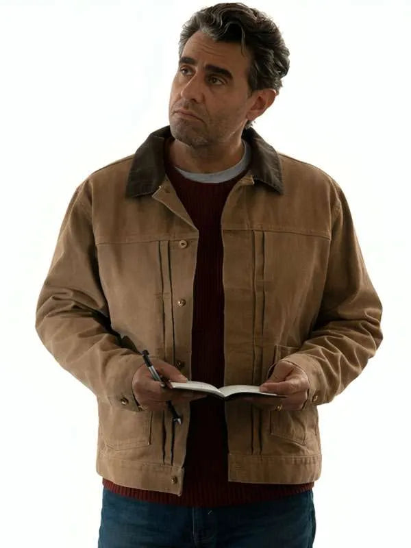 Scarpetta 2026 Bobby Cannavale Brown Jacket
