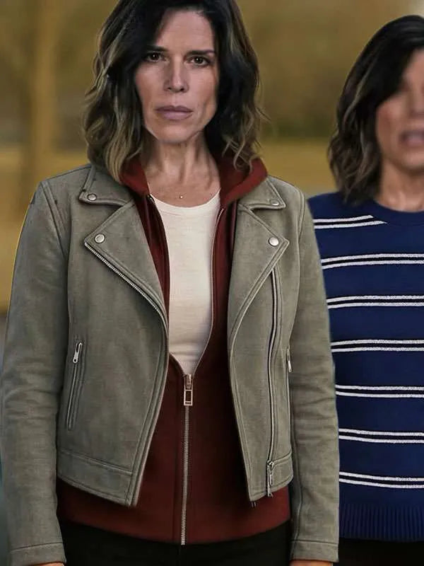 Neve Campbell Scream 7 Suede Leather Jacket