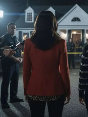 Courteney Cox Scream 7 Red Blazer