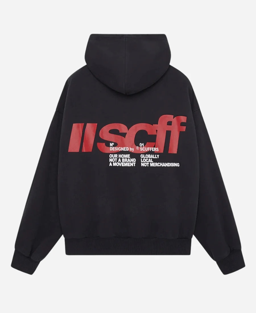 Scuffers Globally Black Hoodie
