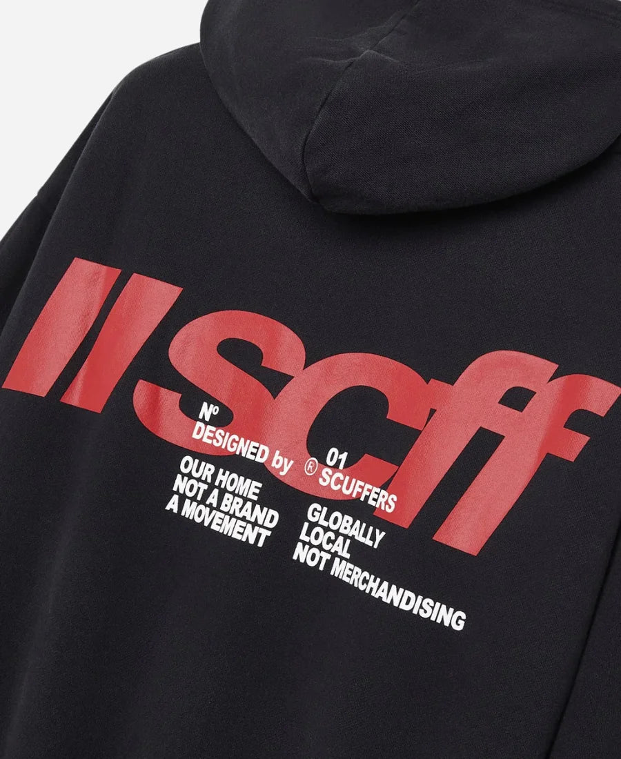 Scuffers Globally Black Hoodie