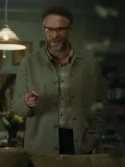 Seth Rogen The Invite 2026 Green Jacket