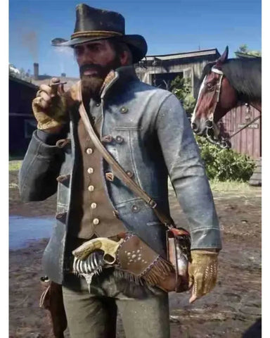 Red Dead Redemption 2 Pearson Scout Blue Jacket