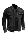 Slim fit Black Denim Jacket