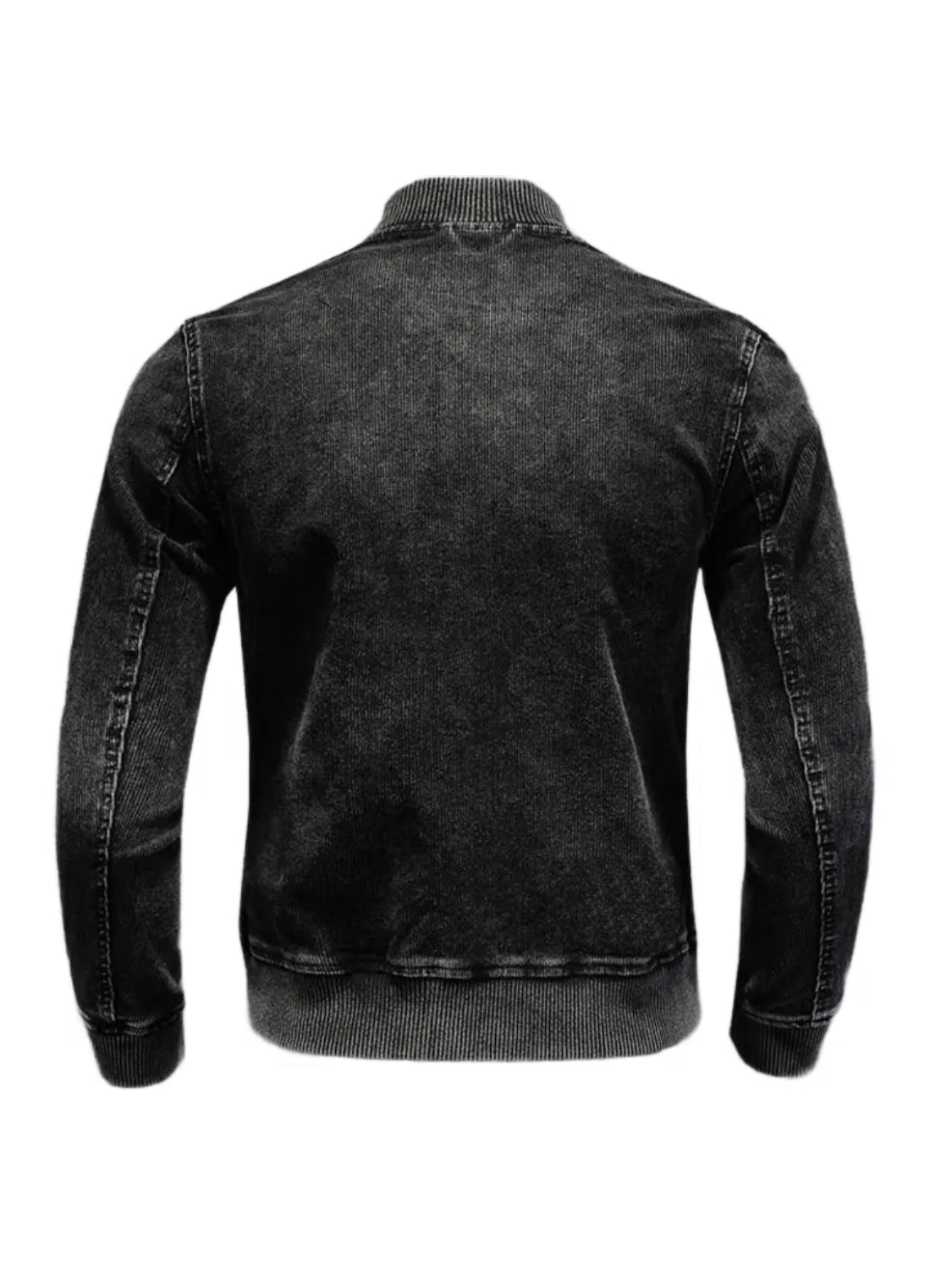 Slim fit Black Denim Jacket