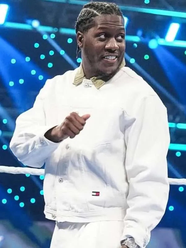 Lil Yachty SmackDown 2026 White Jacket