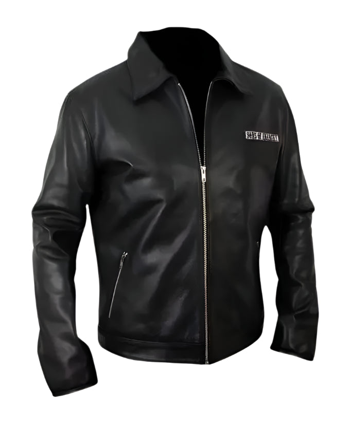 Anarchy Biker Leather Jacket