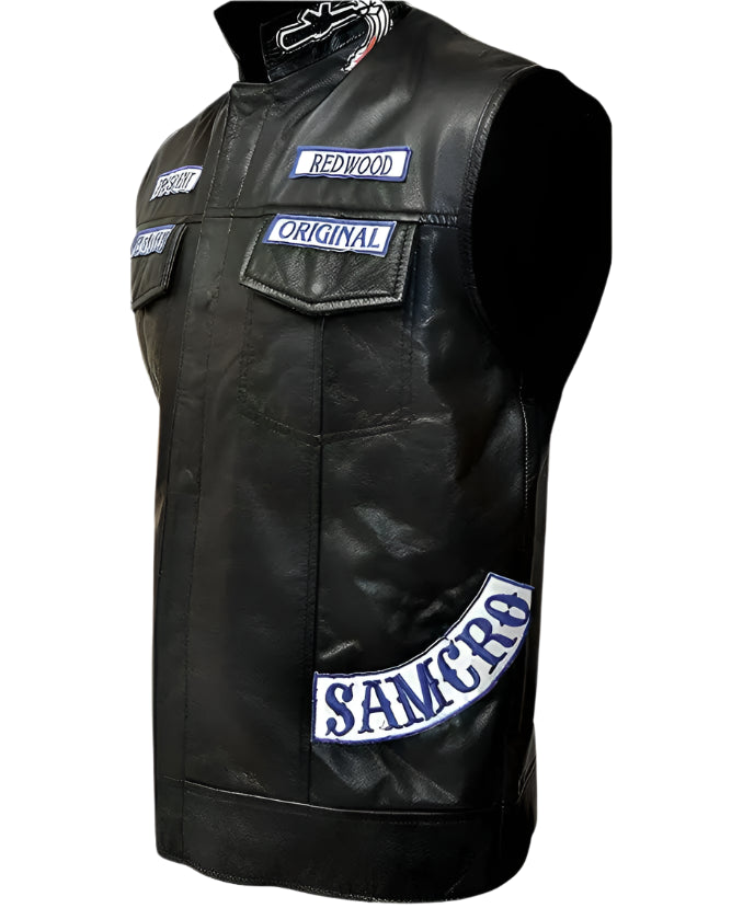 Sons Of Anarchy Jax Teller Leather Vest