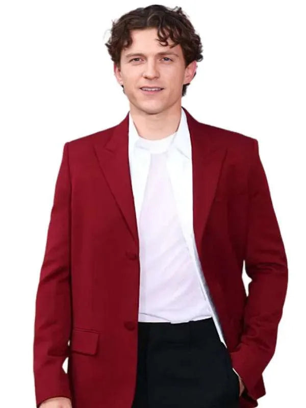 Spider-Man Brand New Day Press Tour 2026 Tom Holland Blazer