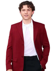Spider-Man Brand New Day Press Tour 2026 Tom Holland Blazer