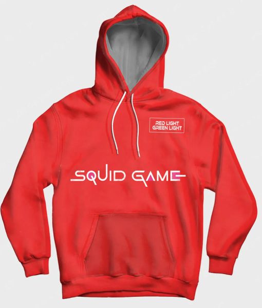 Squid Game Doll Red Light Green Light Hoodie Jacket