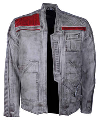 Star Wars The Force Awakens Finn Leather Jacket