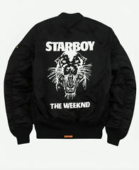 Starboy Panther The Weeknd XO Bomber Jacket