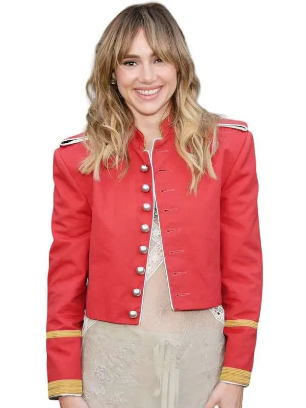 Suki Waterhouse ASCAP 2026 Pop Awards Red Jacket