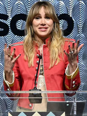 Suki Waterhouse ASCAP 2026 Pop Awards Red Jacket