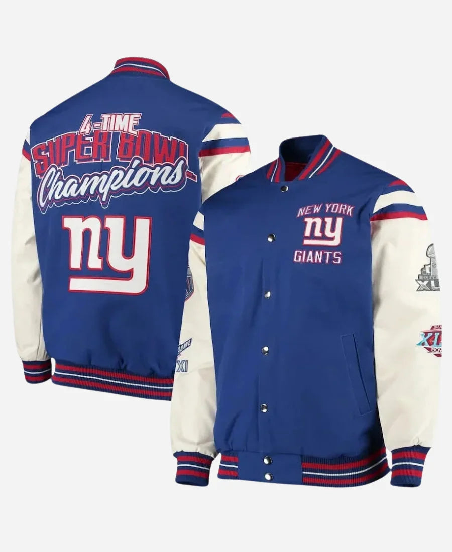 Super Bowl New York Giants Jacket