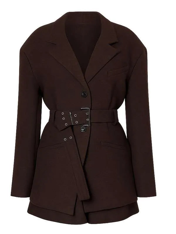 Sydney Sweeney 2025 Brown Coat
