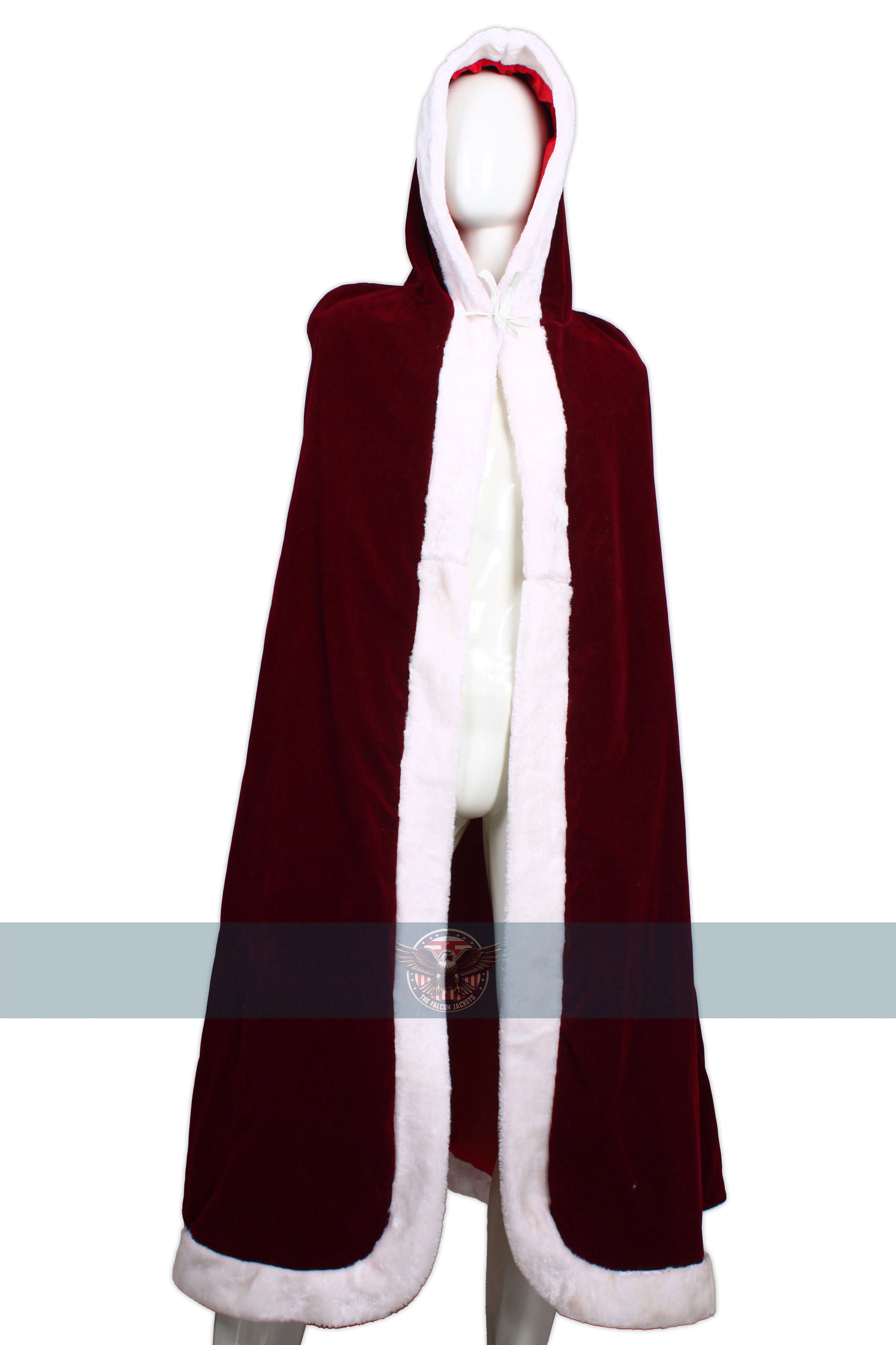 Handmade Christmas Red Velvet Cape