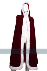 Handmade Christmas Red Velvet Cape