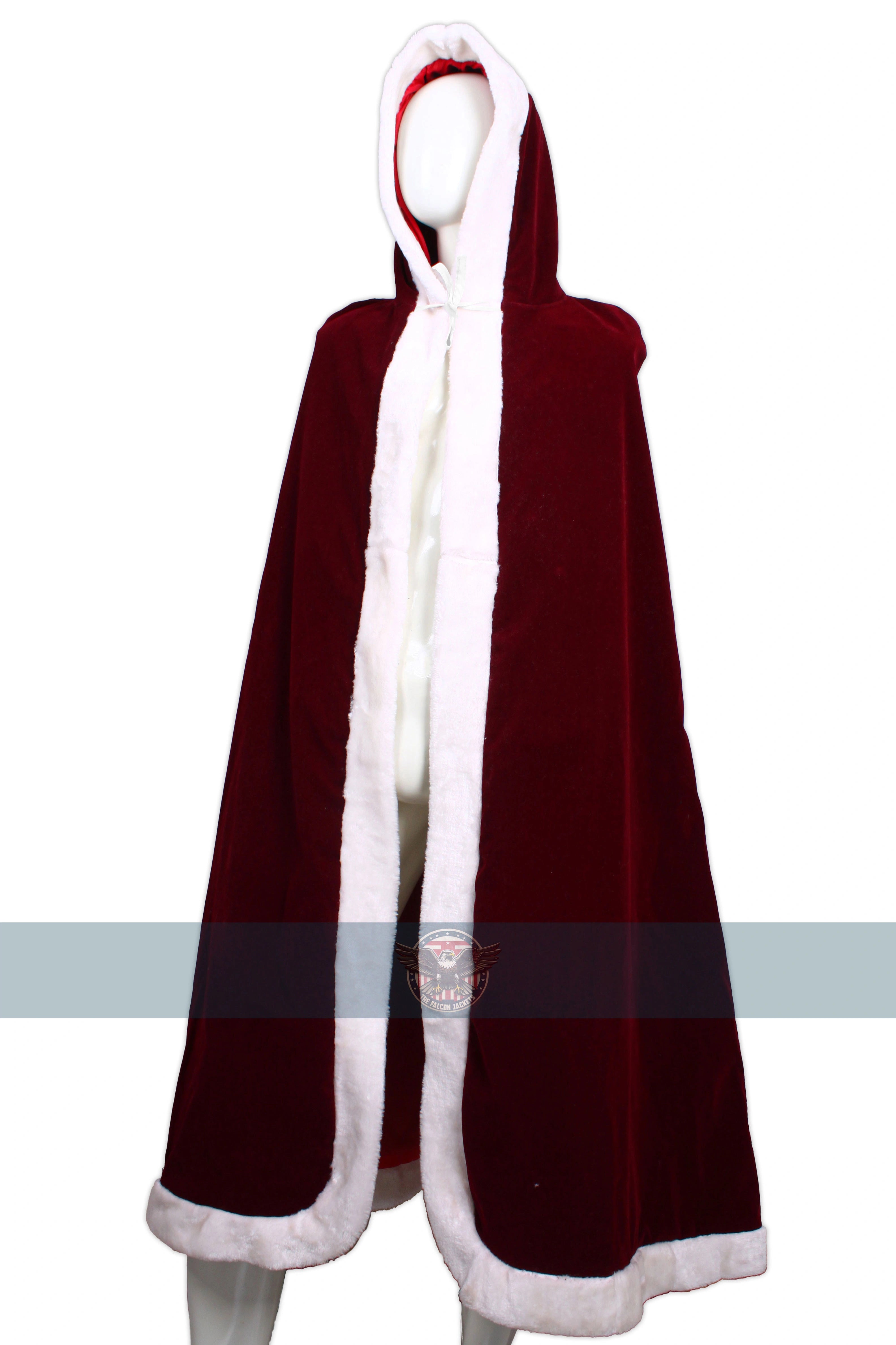 Handmade Christmas Red Velvet Cape