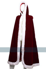 Handmade Christmas Red Velvet Cape