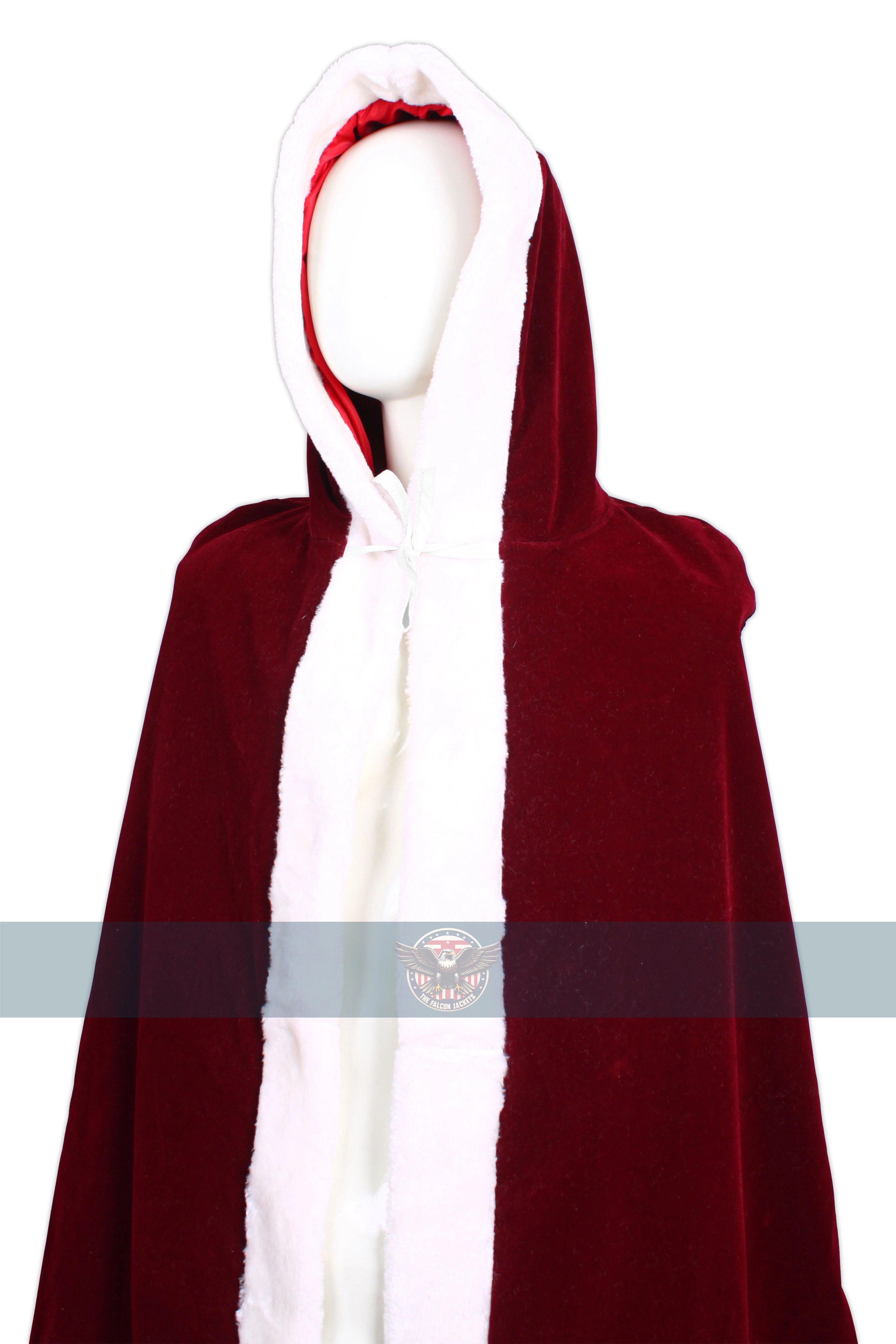 Handmade Christmas Red Velvet Cape