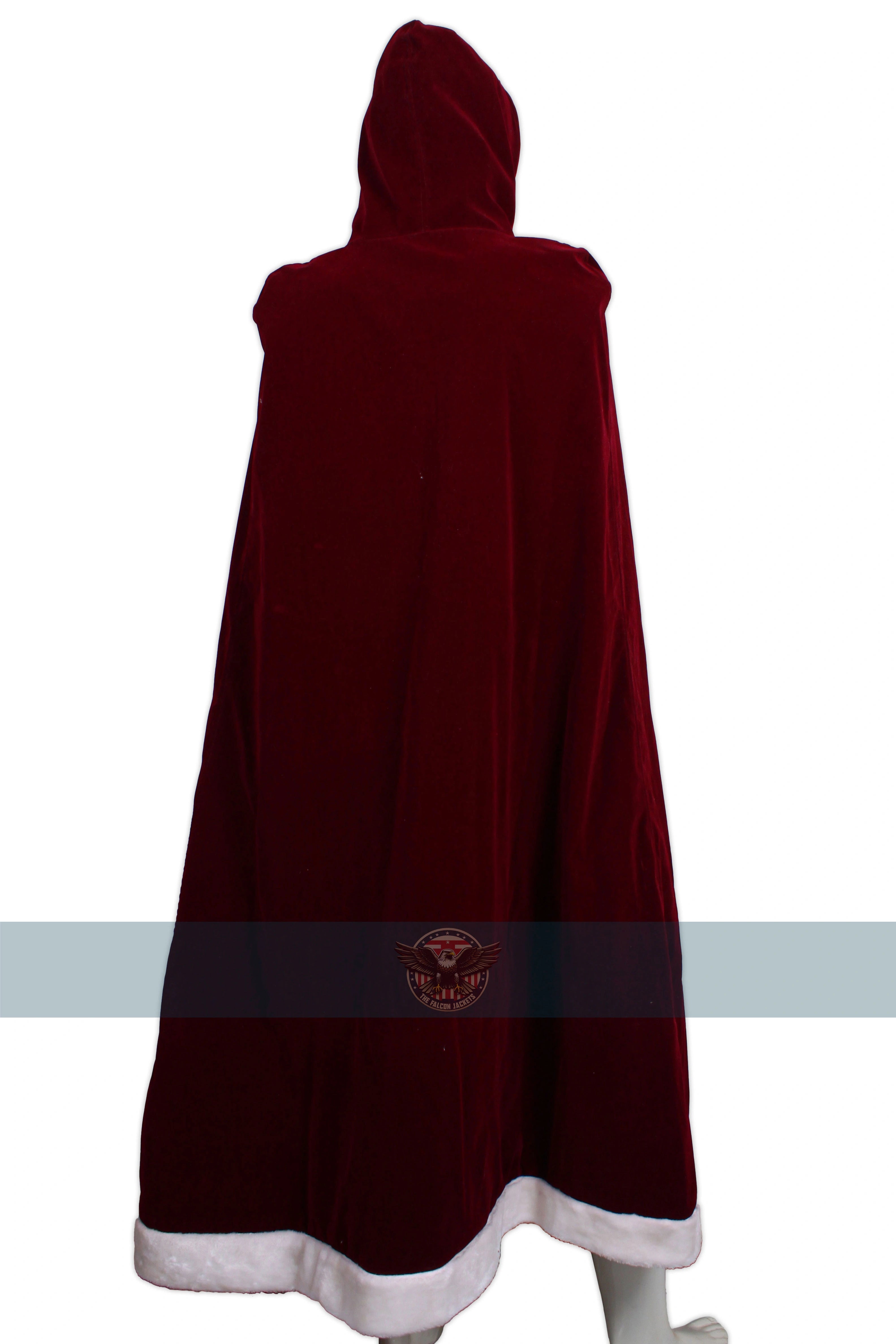 Handmade Christmas Red Velvet Cape