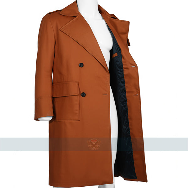 Clint Eastwood Inspired Pale Rider Movie Brown Trench Coat