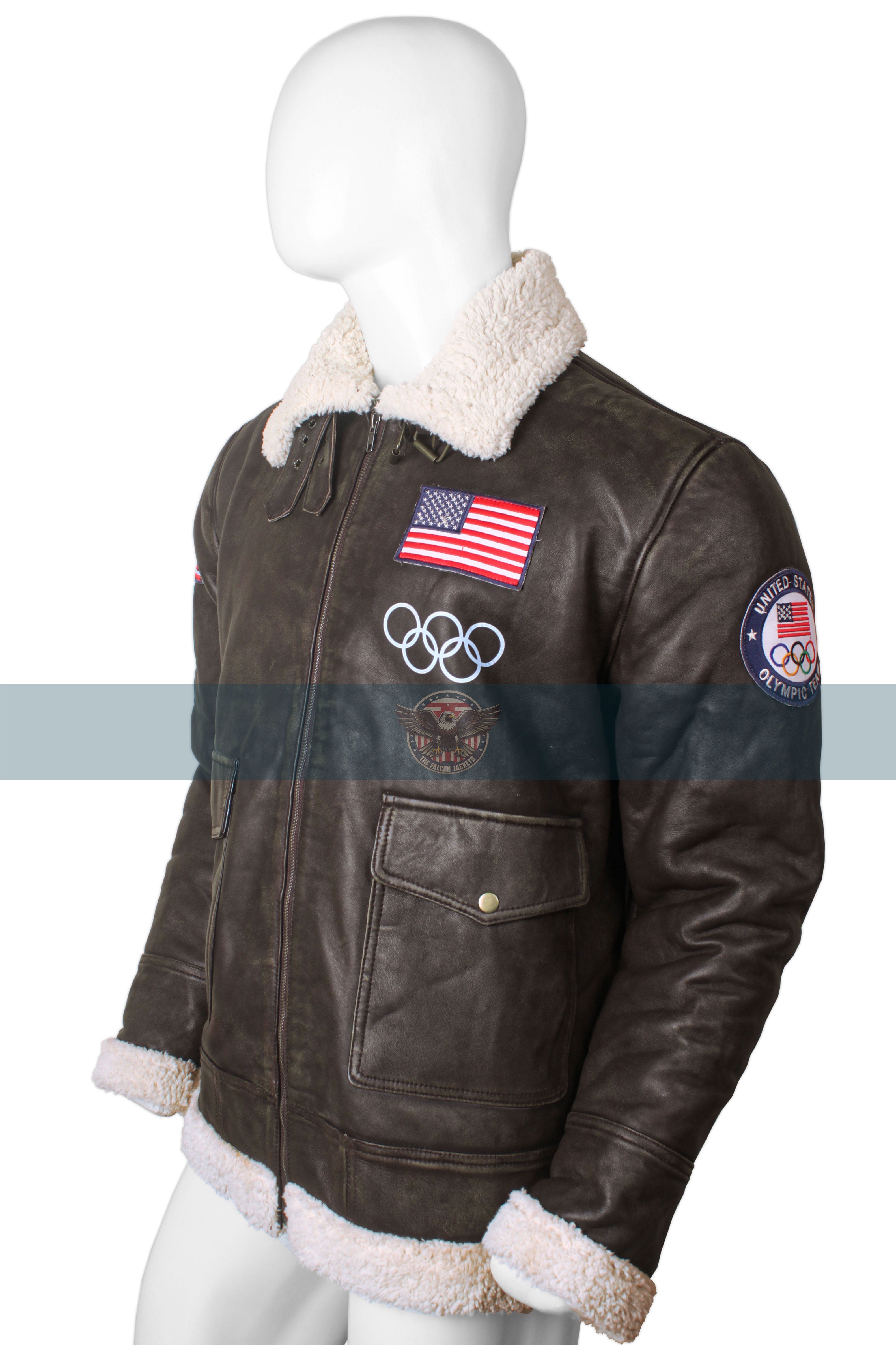 Olympics 2026 Team USA Leather Jacket