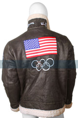 Olympics 2026 Team USA Leather Jacket
