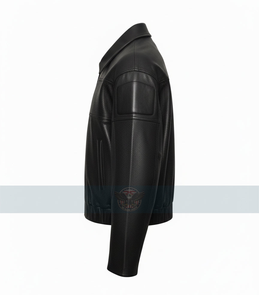 Dua Lipa Goodwood Festival 2025 Leather Jacket