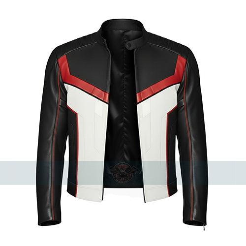 Mister Terrific Black Leather Jacket