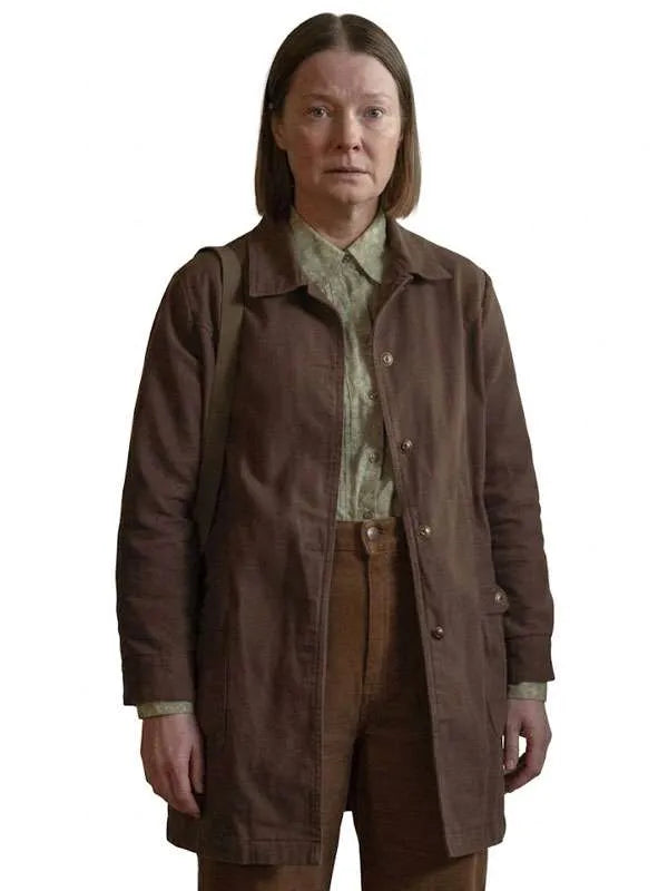 Margaret White Carrie 2026 Brown Jacket
