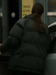 Land of Sin 2026 Krista Kosonen Green Puffer Jacket