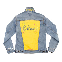 Ted Lasso Jacket | Women's Denim Jeans Jacket