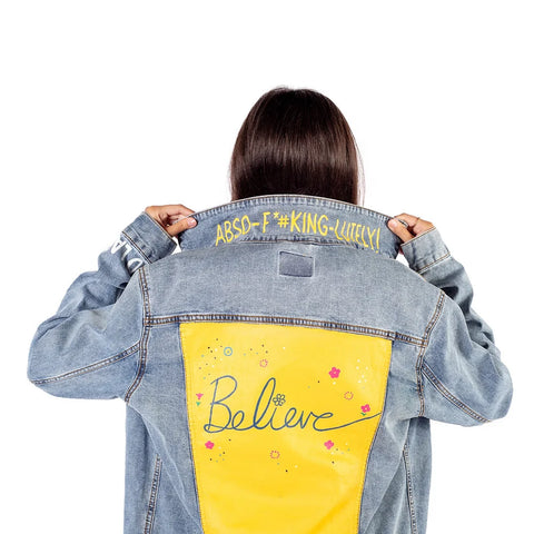 Ted Lasso Jacket | Women's Denim Jeans Jacket