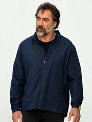 The Beloved 2026 Javier Bardem Navy Blue Jacket