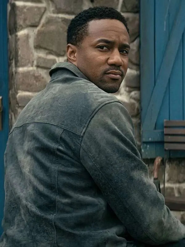The Boys 2026 Reggie Franklin Suede Leather Jacket