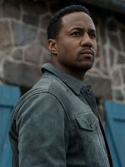 The Boys 2026 Reggie Franklin Suede Leather Jacket