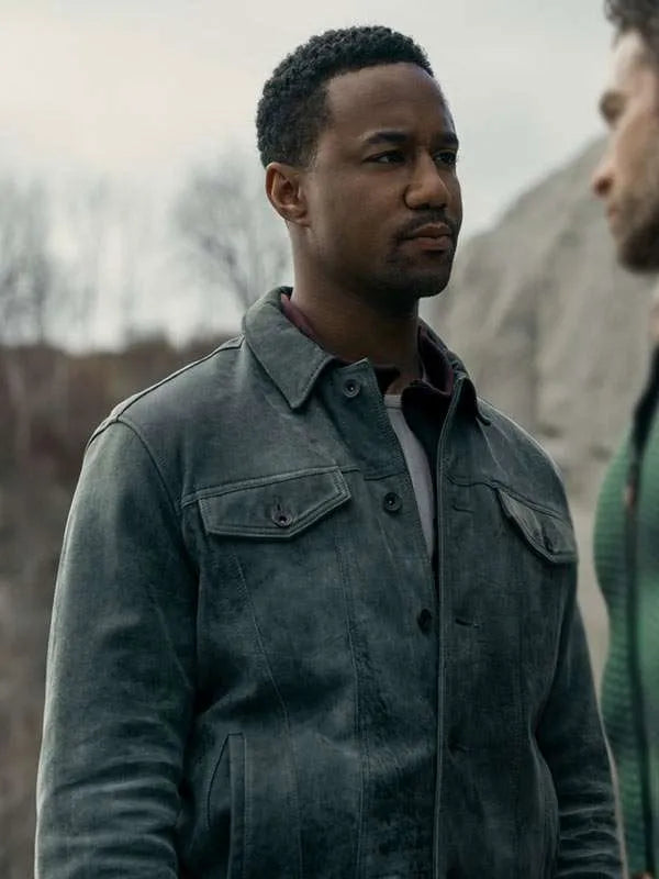 The Boys 2026 Reggie Franklin Suede Leather Jacket
