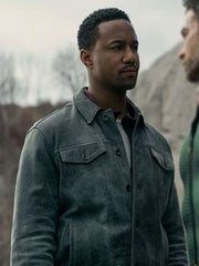 The Boys 2026 Reggie Franklin Suede Leather Jacket