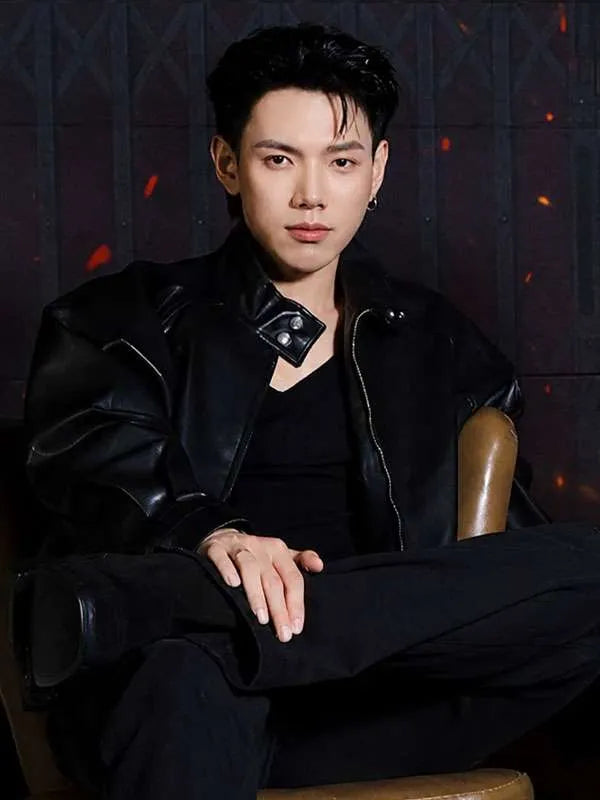 The Debt 2026 Daou Pittaya Black Leather Jacket