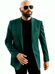 The Gentleman Thief 2026 John Travolta Green Blazer
