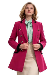 The Lady 2026 Mia McKenna-Bruce Pink Blazer
